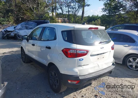 2020 Ford Ecosport S from USA, damaged, VIN MAJ3S2FE3LC391868